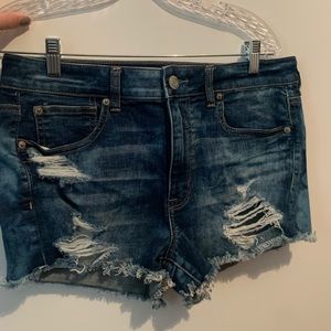 American Eagle super stretch shorts WORN ONCE